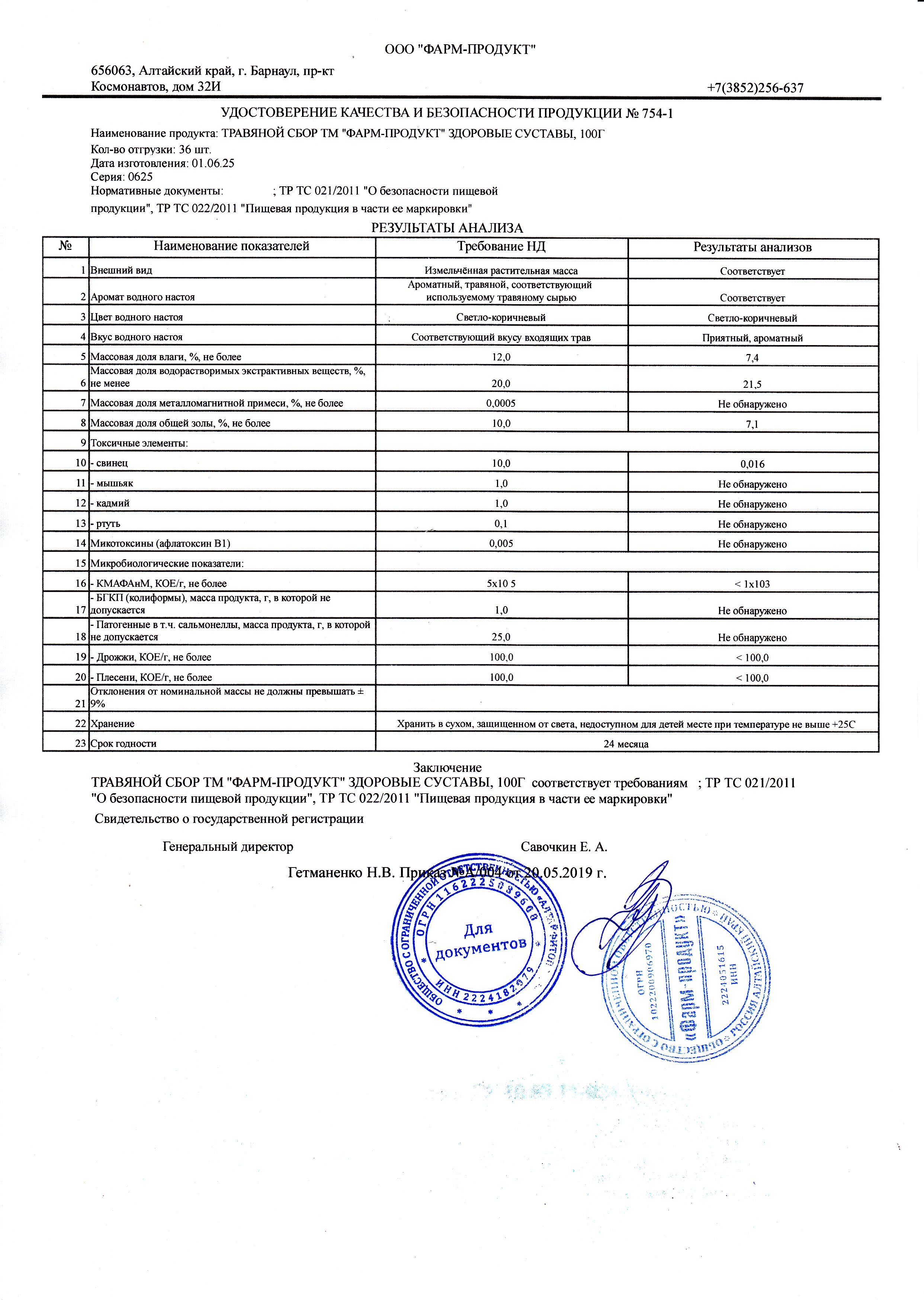 Паспорт №062025